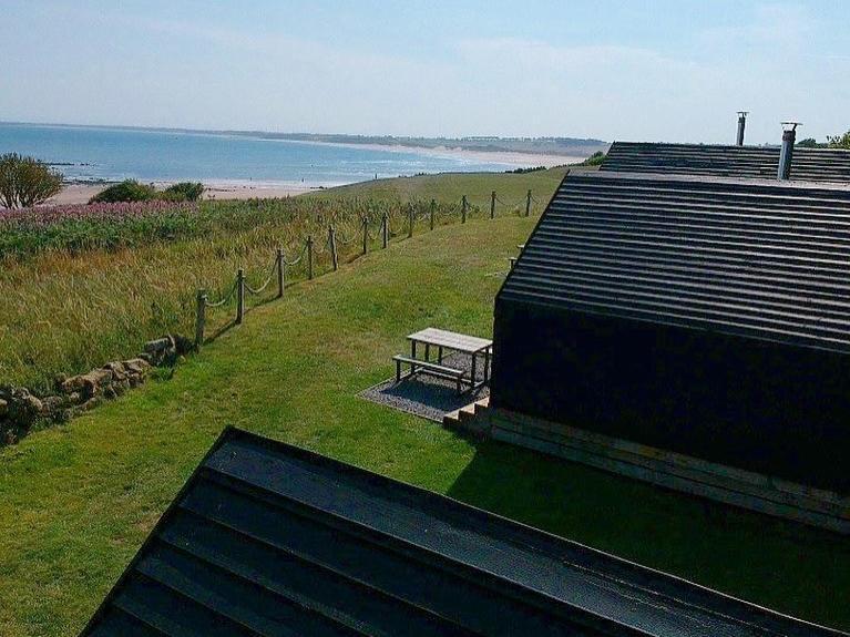 St Oswald Beach Hut Alnmouth Buitenkant foto