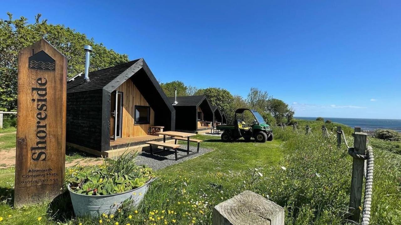 St Oswald Beach Hut Alnmouth Buitenkant foto