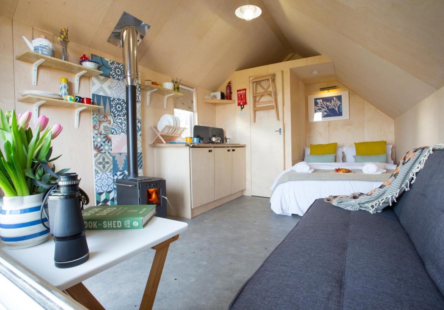 St Oswald Beach Hut Alnmouth Buitenkant foto