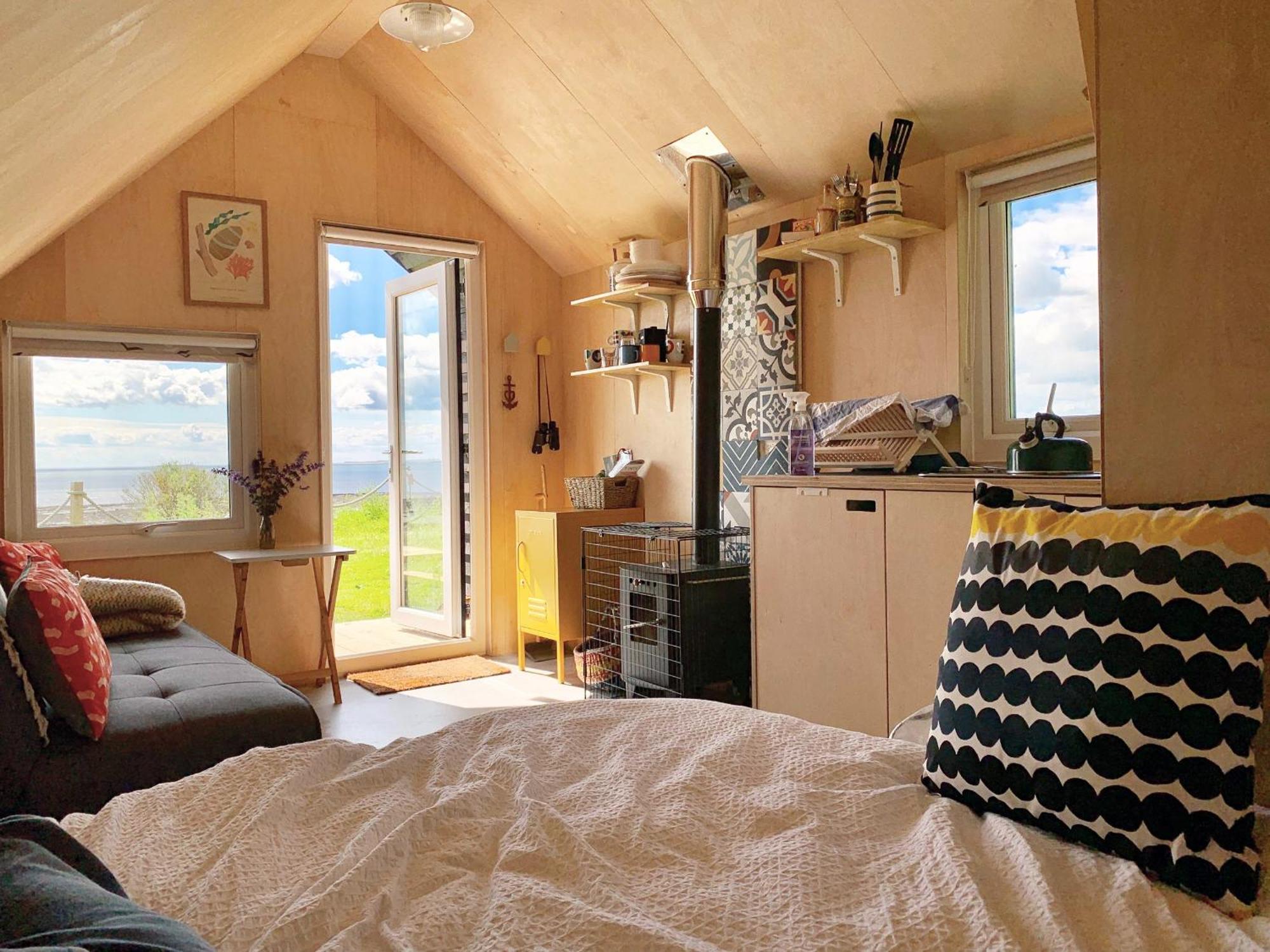 St Oswald Beach Hut Alnmouth Buitenkant foto