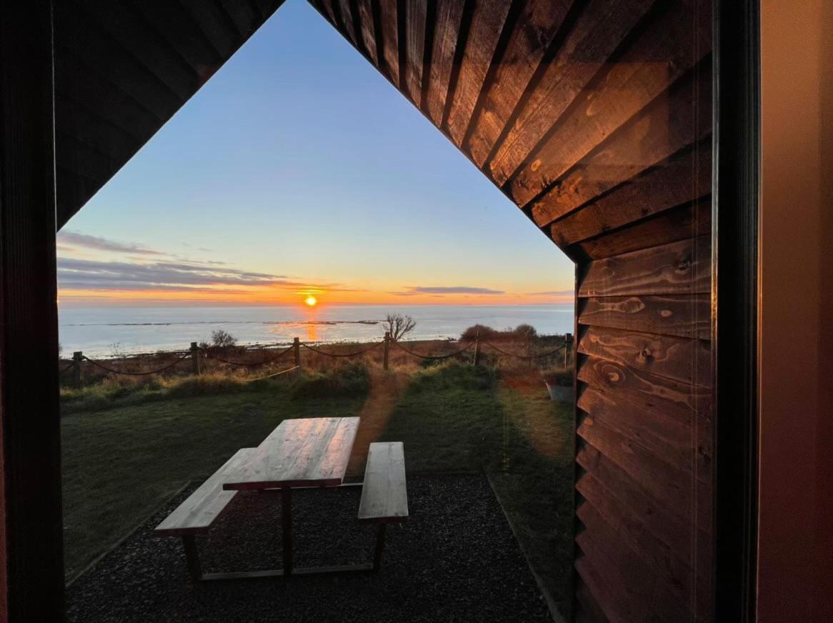 St Oswald Beach Hut Alnmouth Buitenkant foto