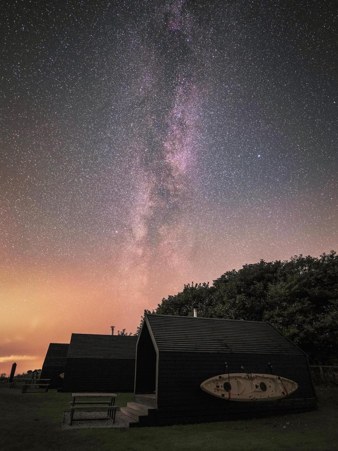 St Oswald Beach Hut Alnmouth Buitenkant foto