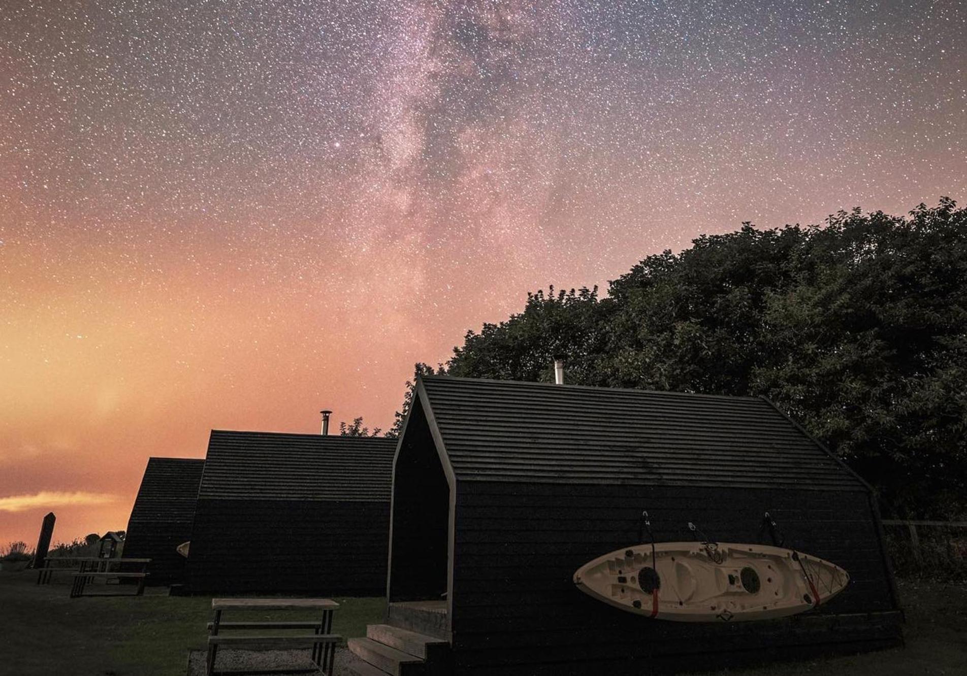 St Oswald Beach Hut Alnmouth Buitenkant foto