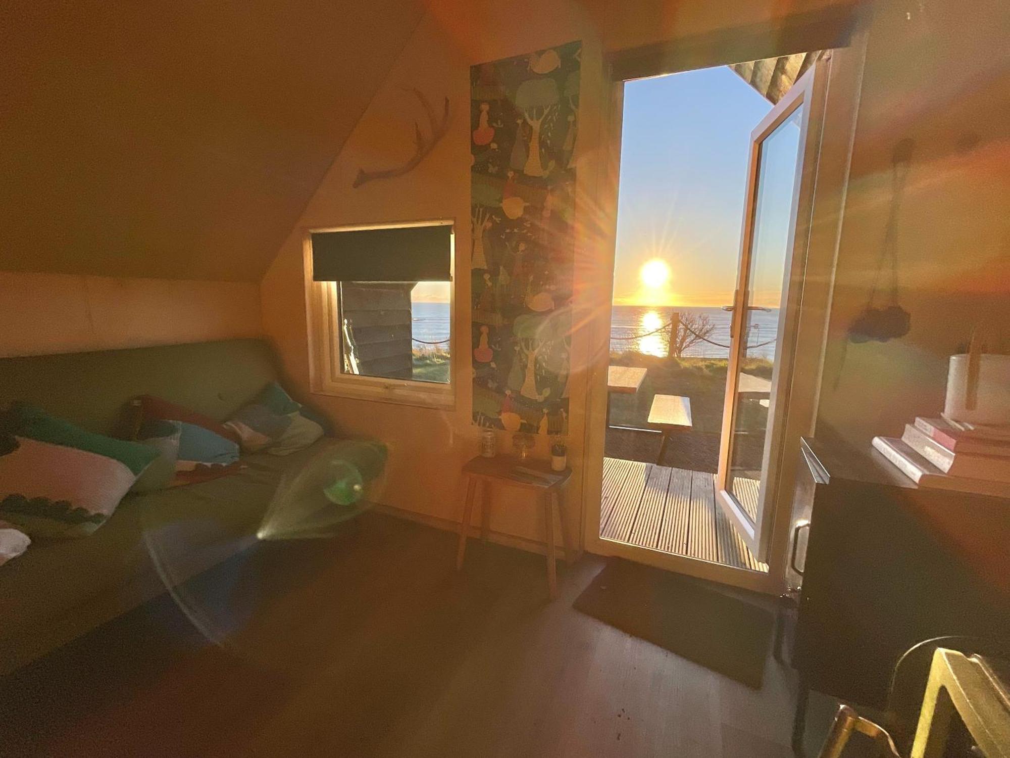 St Oswald Beach Hut Alnmouth Buitenkant foto