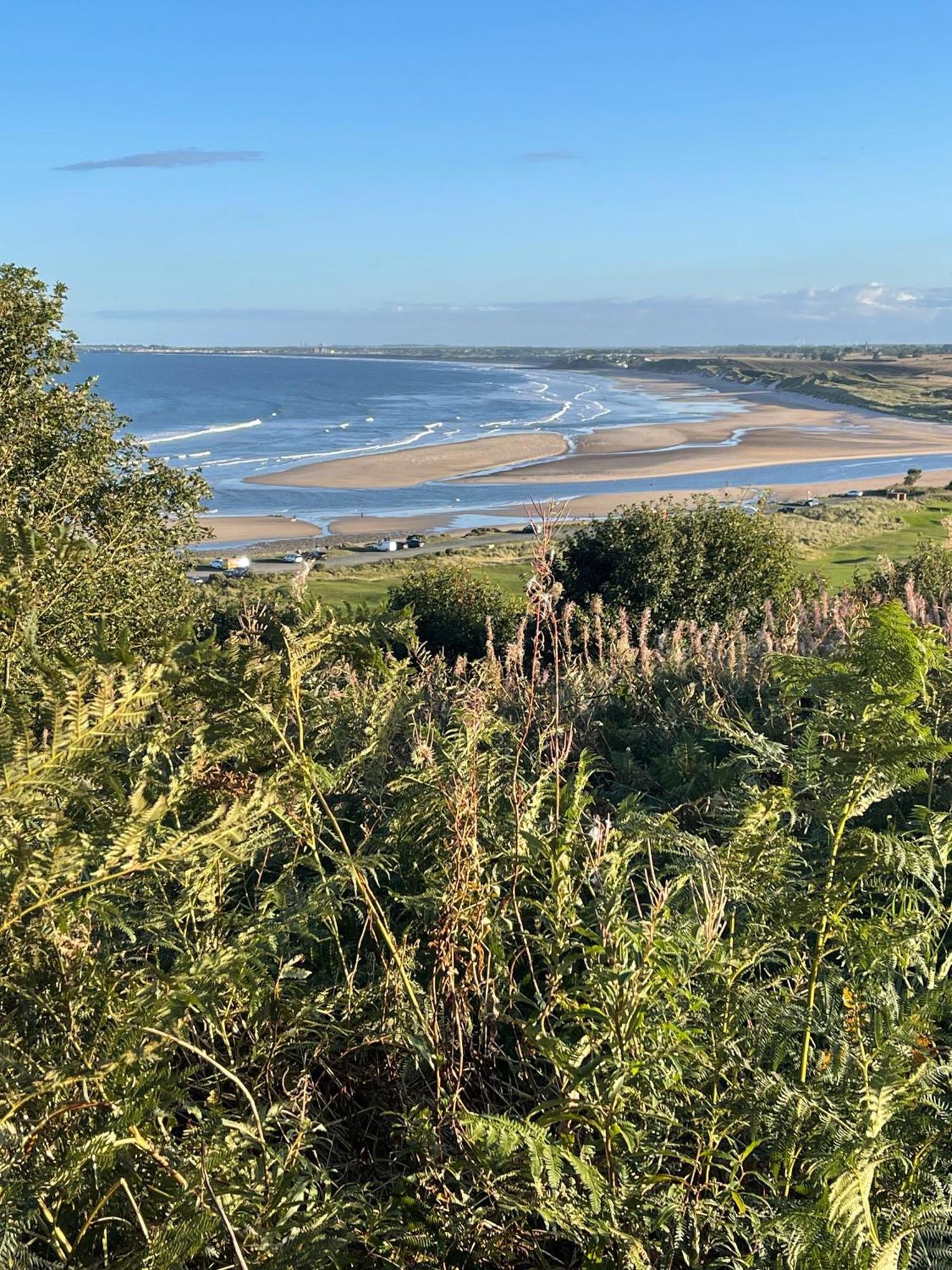 St Oswald Beach Hut Alnmouth Buitenkant foto