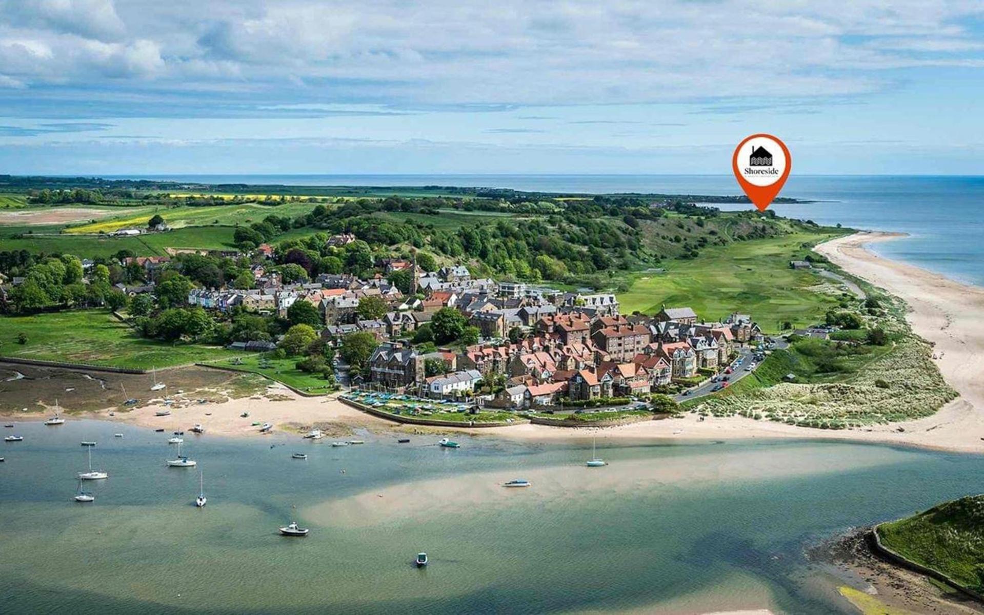 St Oswald Beach Hut Alnmouth Buitenkant foto