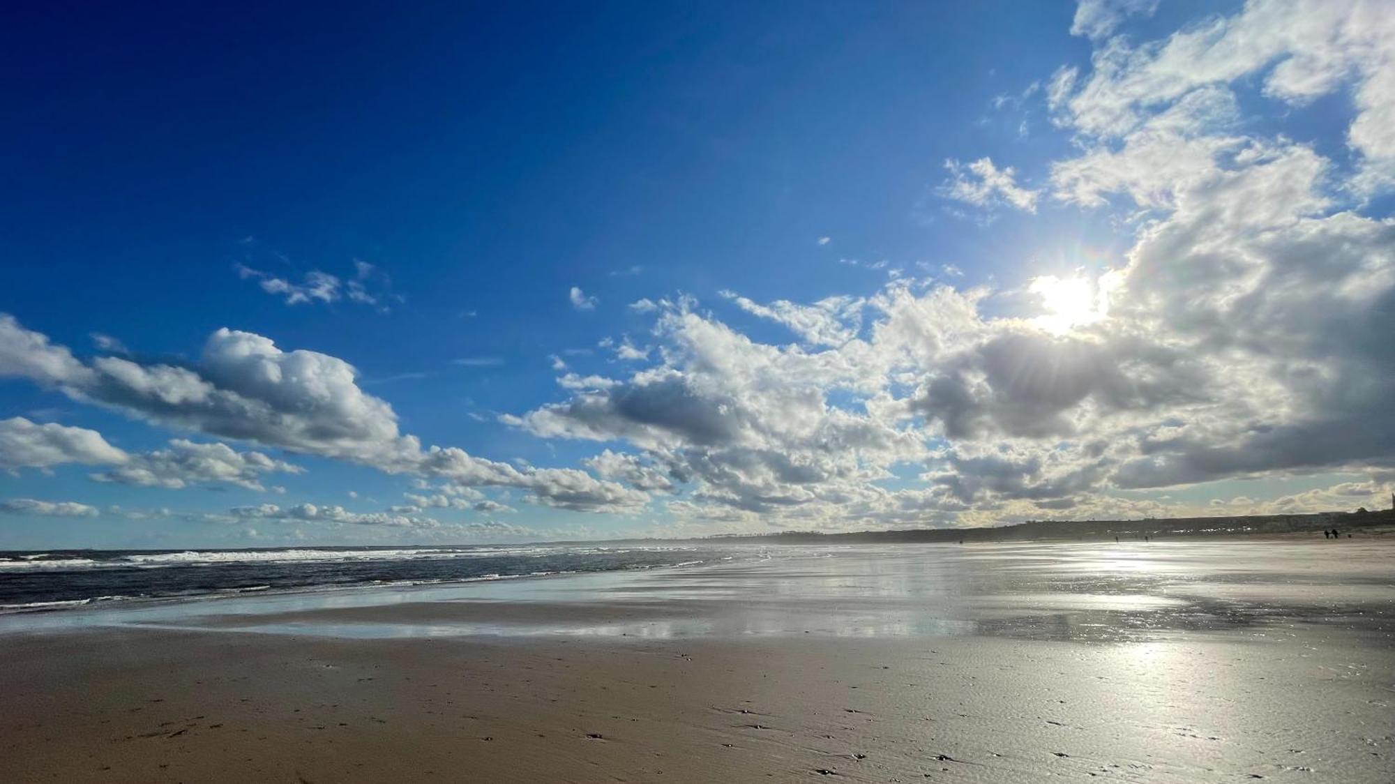 St Oswald Beach Hut Alnmouth Buitenkant foto